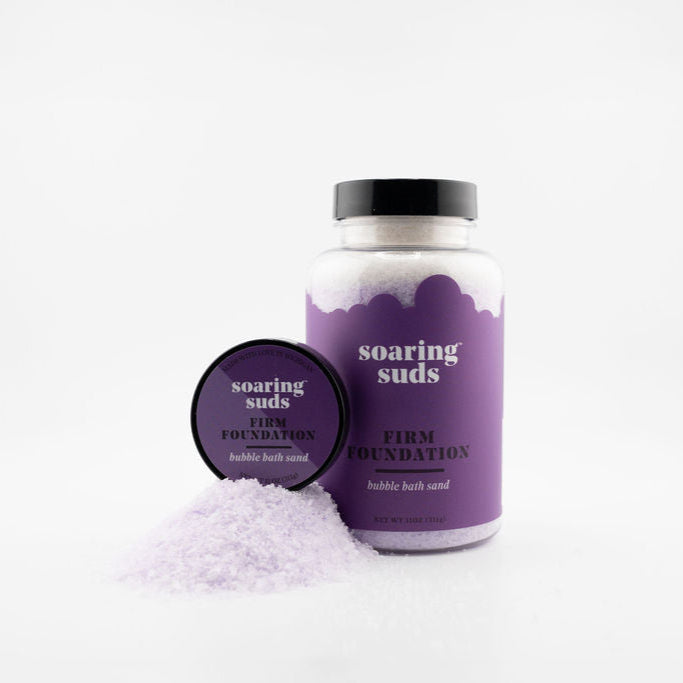 Firm Foundation Bubble Bath Sand