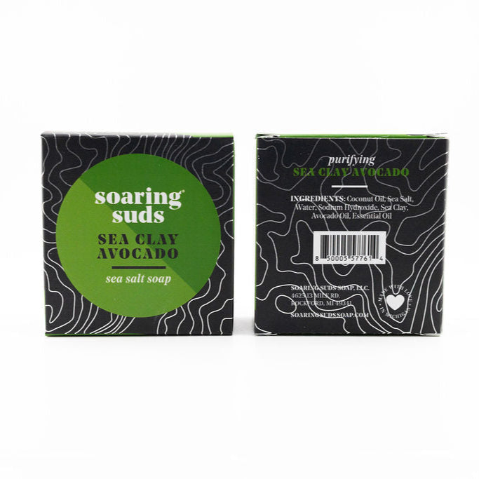 Sea Clay and Avocado Sea Salt Spa Bar